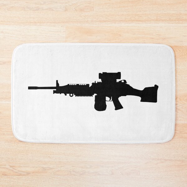 Item preview, M249 LMG light machine gun, SAW Squad Automatic Weapon USA United States Army, United States Armed Forces and United States Marine Corps fully automatic machine gun, Assault rifle  designed and sold by Marcin Adrian.