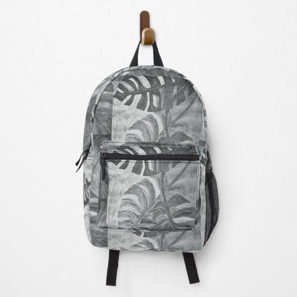 Item preview, Monstera Deliciosa Black Grays & White original art design by MHiCreates for Plant People designed and sold by MHiCreates.