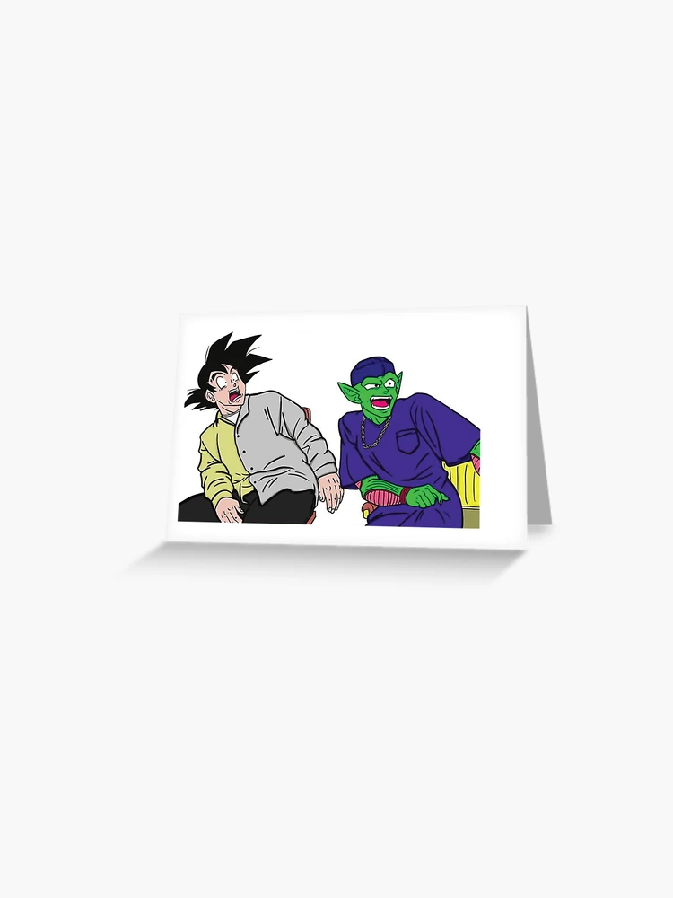 Goku and Piccolo | Friday Scene (DAMN) | Greeting Card