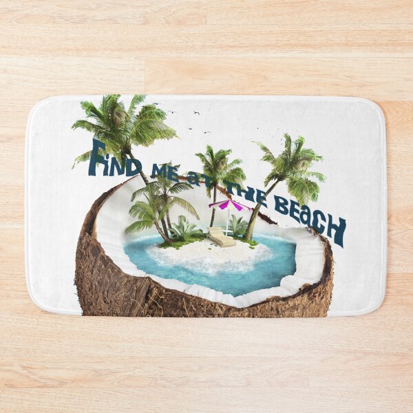 Item preview, Find Me At The Beach, summer motivational designed and sold by prettyfemme.