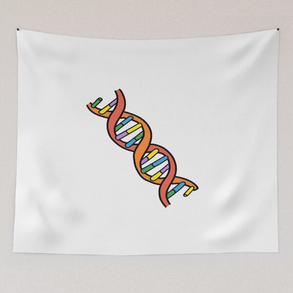 Item preview, Rainbow DNA Double Helix designed and sold by Anastasia-4-art.