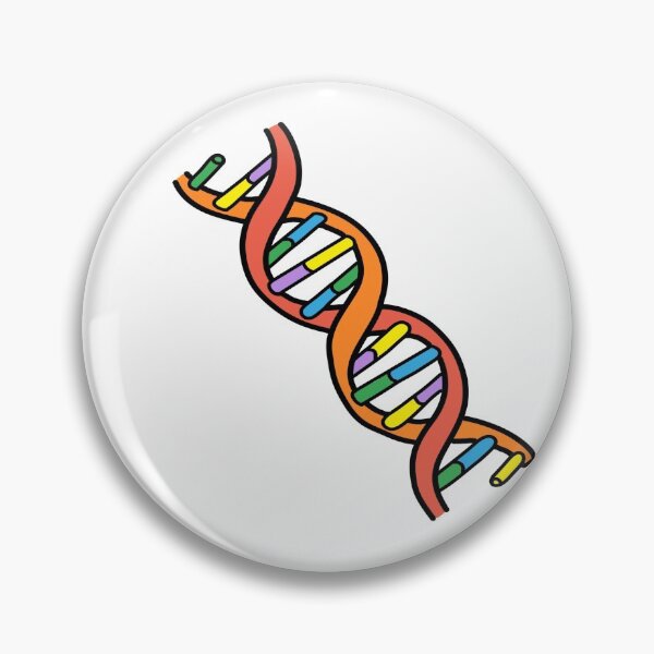 Item preview, Rainbow DNA Double Helix designed and sold by Anastasia-4-art.