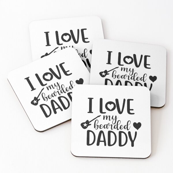 Item preview, I Love My Bearded Daddy designed and sold by Printoweb.
