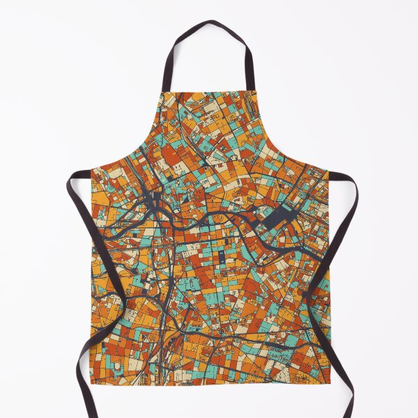 Item preview, Berlin Map - Mosaic - Retro Colors designed and sold by HomeCities.