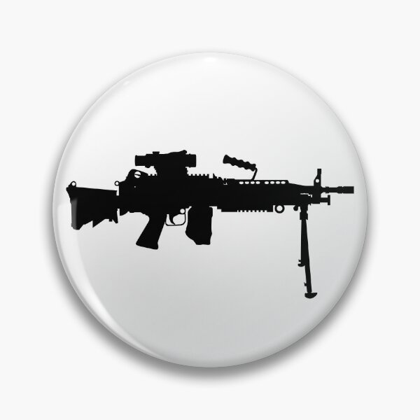 Item preview, M249 LMG light machine gun, SAW Squad Automatic Weapon USA United States Army, United States Armed Forces and United States Marine Corps fully automatic machine gun, Assault rifle  designed and sold by Marcin Adrian.
