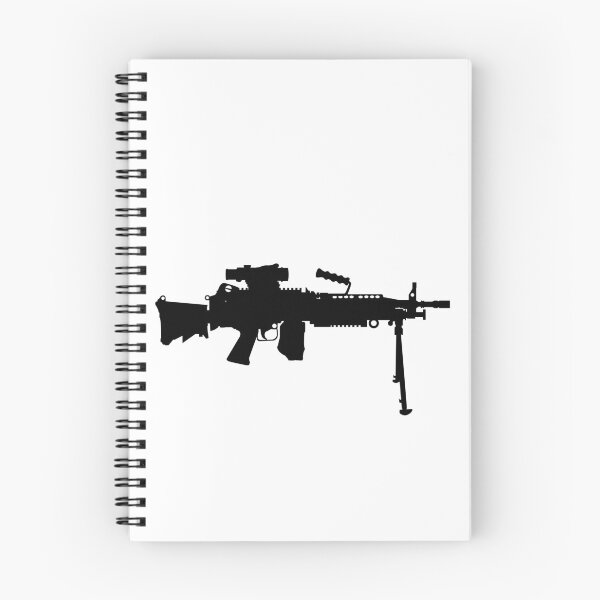 Item preview, M249 LMG light machine gun, SAW Squad Automatic Weapon USA United States Army, United States Armed Forces and United States Marine Corps fully automatic machine gun, Assault rifle  designed and sold by Marcin Adrian.