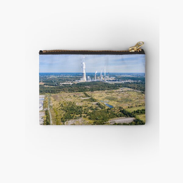 Item preview, Power station under moody cloudy sky designed and sold by Lukasz Szczepanski.