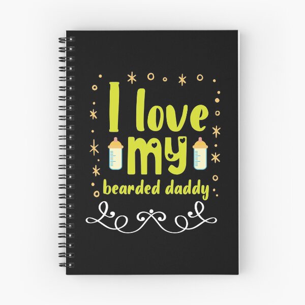 Item preview, I Love My Bearded Daddy designed and sold by Printoweb.