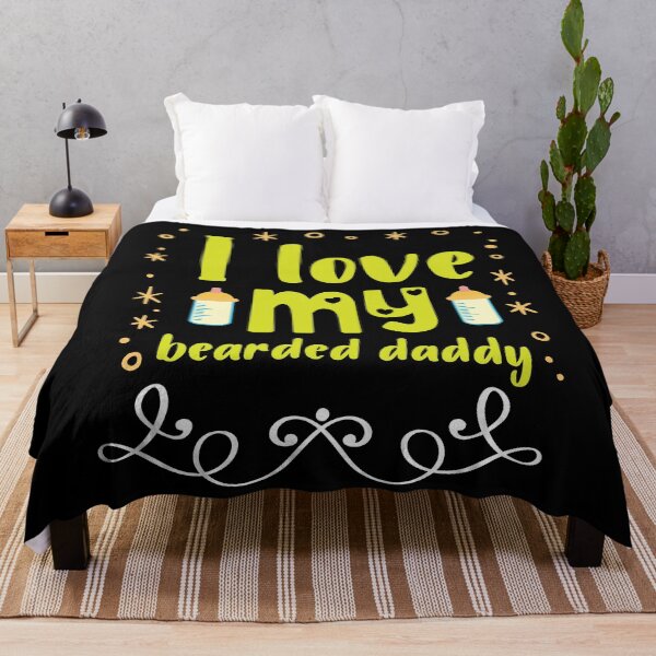 Item preview, I Love My Bearded Daddy designed and sold by Printoweb.