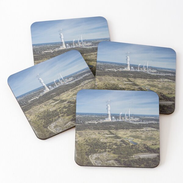 Item preview, Power station under moody cloudy sky designed and sold by Lukasz Szczepanski.