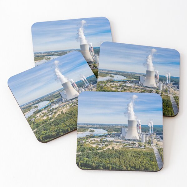 Item preview, Power station under moody cloudy sky designed and sold by Lukasz Szczepanski.