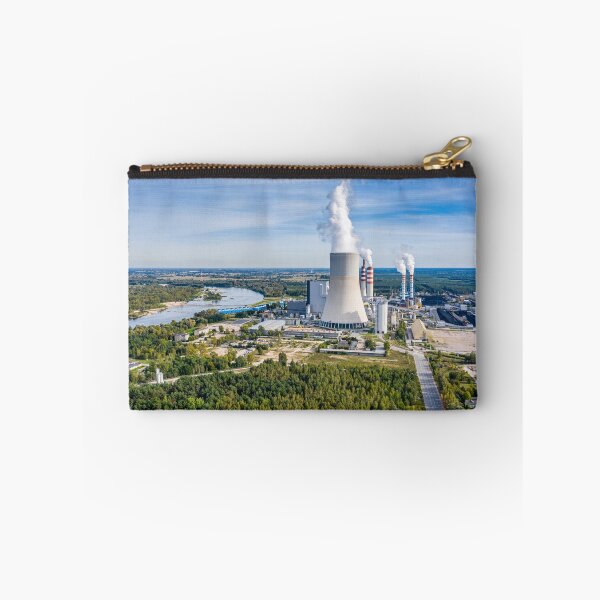 Item preview, Power station under moody cloudy sky designed and sold by Lukasz Szczepanski.