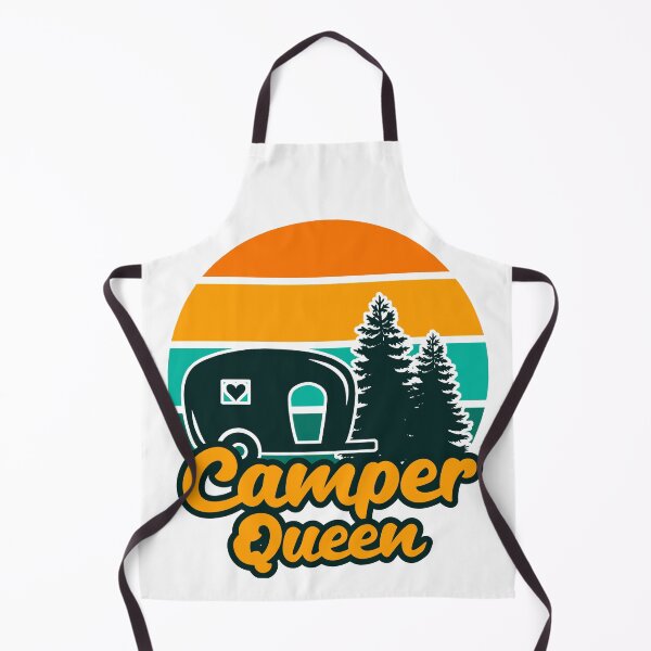 Item preview, Camper Queen Vintage Colours designed and sold by curledup-cat.