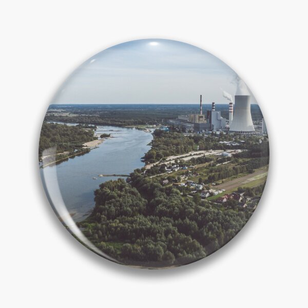 Item preview, Power station under moody cloudy sky designed and sold by Lukasz Szczepanski.