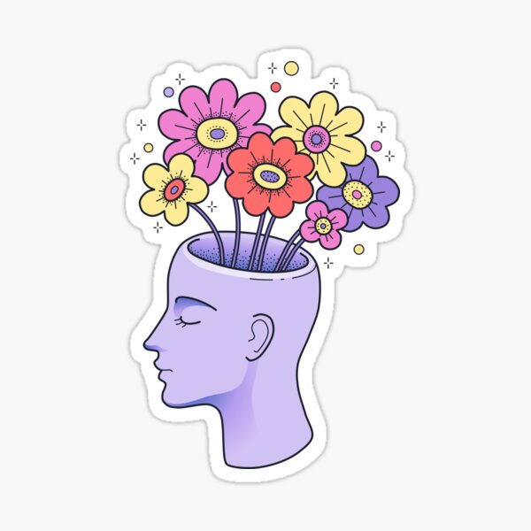 Beautiful mind Sticker