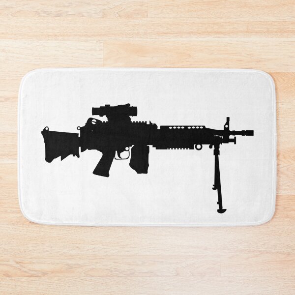 Item preview, M249 LMG light machine gun, SAW Squad Automatic Weapon USA United States Army, United States Armed Forces and United States Marine Corps fully automatic machine gun, Assault rifle  designed and sold by Marcin Adrian.