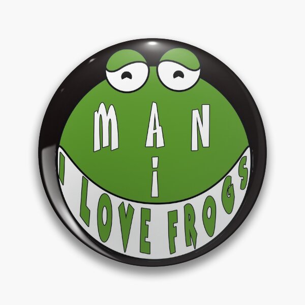 Item preview, Man I Love Frogs designed and sold by roleshop.