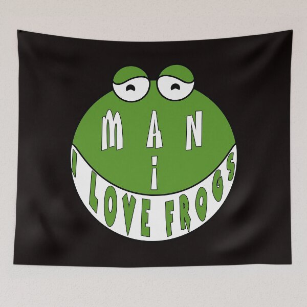 Item preview, Man I Love Frogs designed and sold by roleshop.