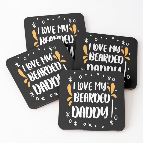 Item preview, I Love My Bearded Daddy designed and sold by Printoweb.