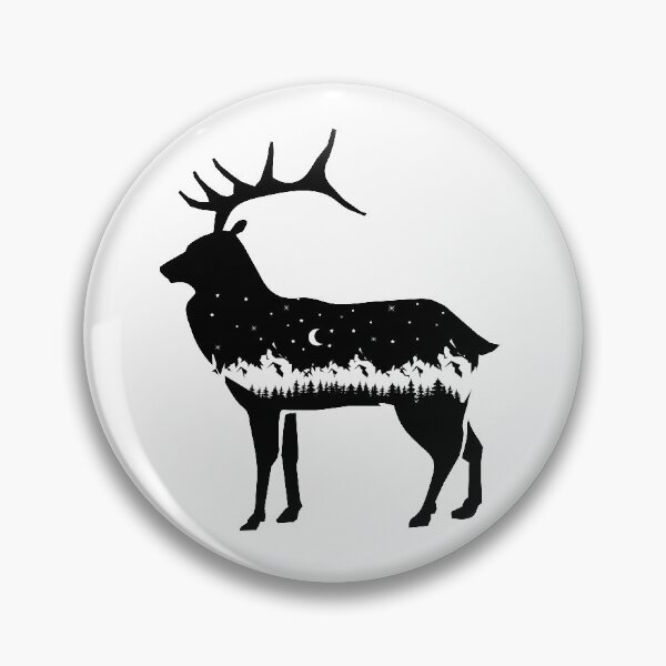 Item preview, Gazelle at night shadow shirts designed and sold by islamsino.