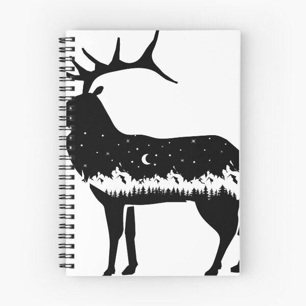 Item preview, Gazelle at night shadow shirts designed and sold by islamsino.