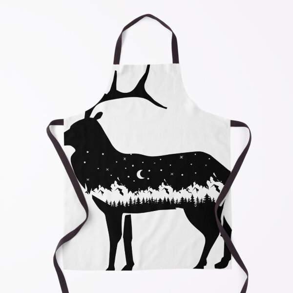 Item preview, Gazelle at night shadow shirts designed and sold by islamsino.