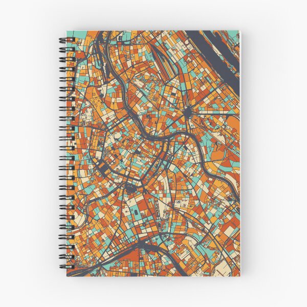 Item preview, Vienna Map - Mosaic - Retro Colors designed and sold by HomeCities.