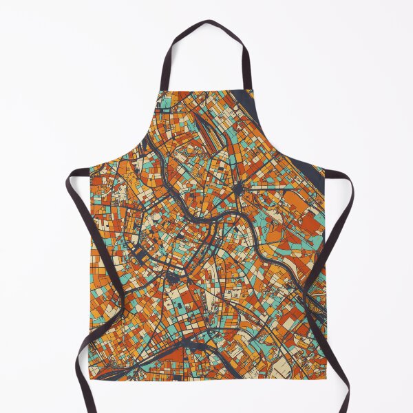 Item preview, Vienna Map - Mosaic - Retro Colors designed and sold by HomeCities.