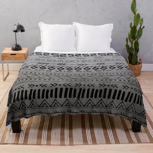 Item preview, Dark Grey Aztec Pattern designed and sold by Designs By YL.