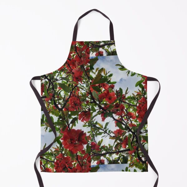 Item preview, Spring Vibes, Beautiful Red Blooms, Floral Tree, Crab Apple Tree designed and sold by 10pmCreations.