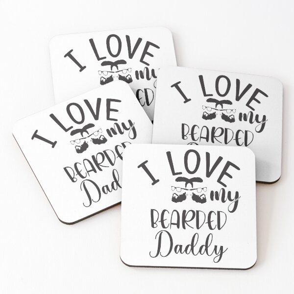 Item preview, I Love My Bearded Daddy designed and sold by Printoweb.