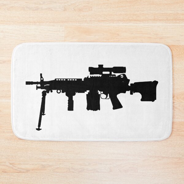 Item preview, M249 LMG light machine gun, SAW Squad Automatic Weapon USA United States Army, United States Armed Forces and United States Marine Corps fully automatic machine gun, Assault rifle  designed and sold by Marcin Adrian.