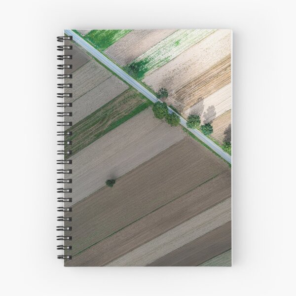 Item preview, Straight road through ploughed fields designed and sold by Lukasz Szczepanski.