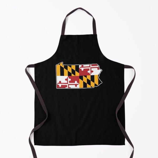 Item preview, Maryland Flag Pennsylvania Map designed and sold by MarylandStyle.