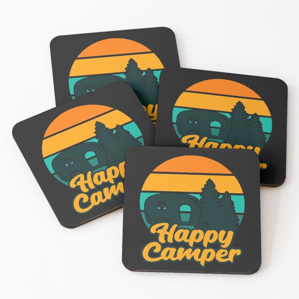 Item preview, Happy Camper Vintage Colours designed and sold by curledup-cat.
