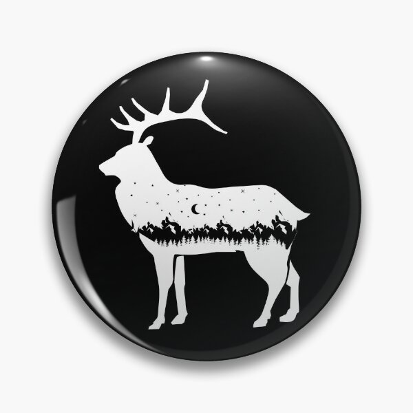 Item preview, Gazelle at night shadow shirts designed and sold by islamsino.