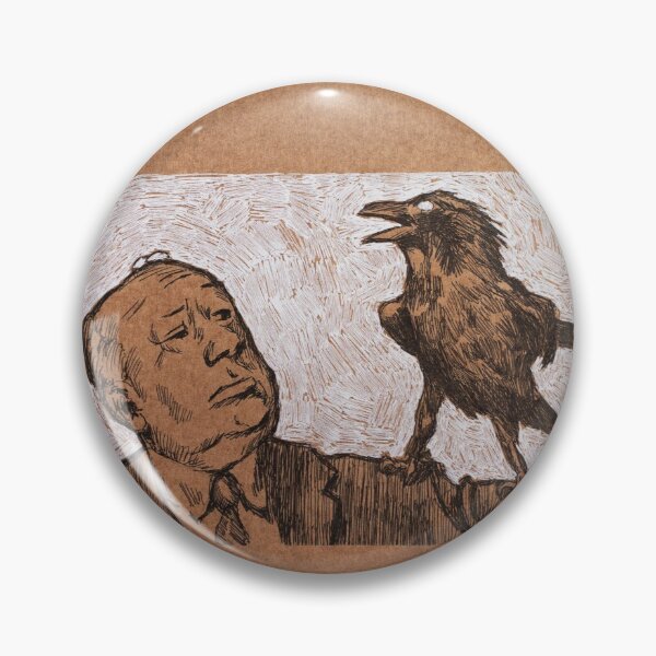 Item preview, Alfred Hitchcock designed and sold by tiny-sketchbook.