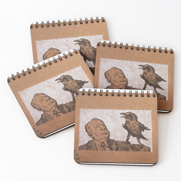 Item preview, Alfred Hitchcock designed and sold by tiny-sketchbook.