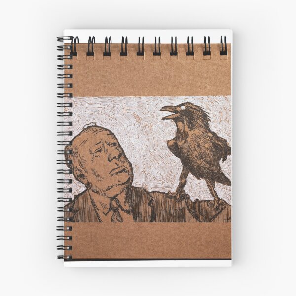 Item preview, Alfred Hitchcock designed and sold by tiny-sketchbook.