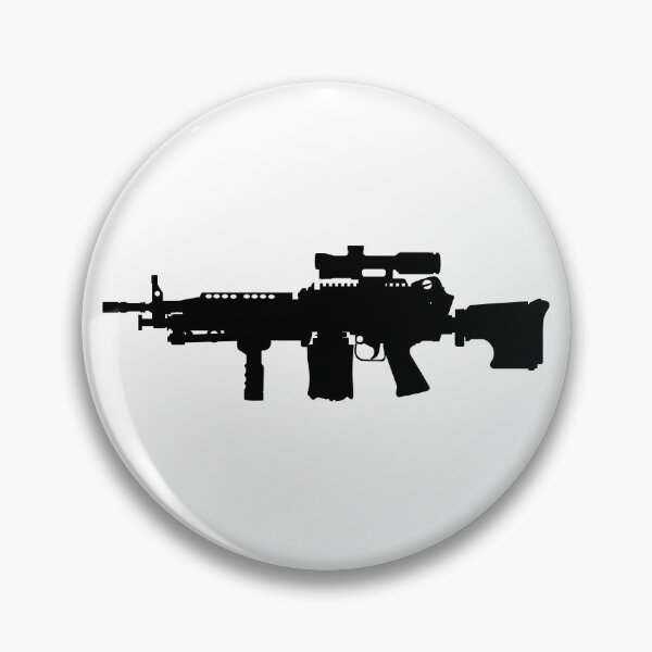 Item preview, M249 LMG light machine gun, SAW Squad Automatic Weapon USA United States Army, United States Armed Forces and United States Marine Corps fully automatic machine gun, Assault rifle  designed and sold by Marcin Adrian.