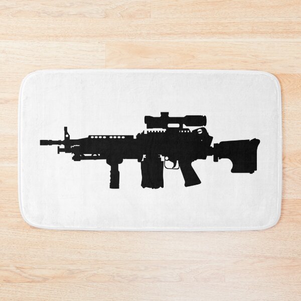 Item preview, M249 LMG light machine gun, SAW Squad Automatic Weapon USA United States Army, United States Armed Forces and United States Marine Corps fully automatic machine gun, Assault rifle  designed and sold by Marcin Adrian.