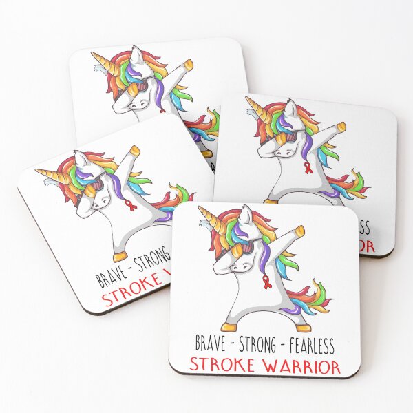 Item preview, Stroke Warrior Brave Strong Fearless designed and sold by deputylove.