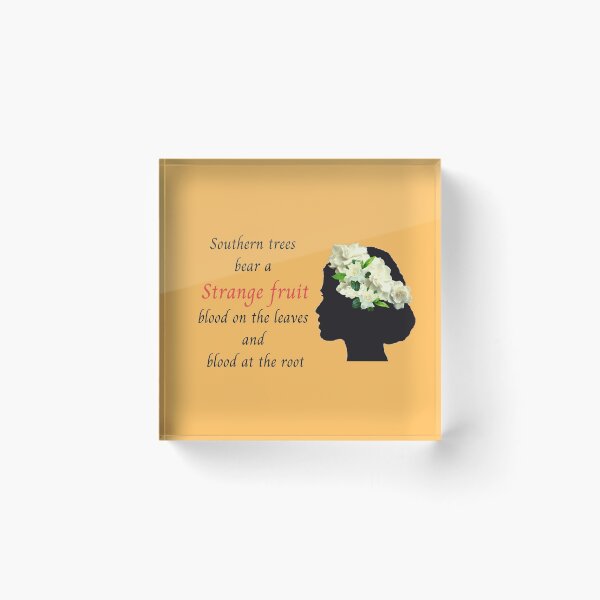 Item preview, BILLIE HOLIDAY - STRANGE FRUIT designed and sold by WokeWords.
