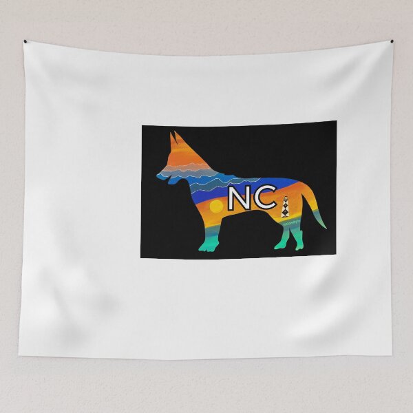 Item preview, NC Dog- Mountains to Sea designed and sold by barryknauff.