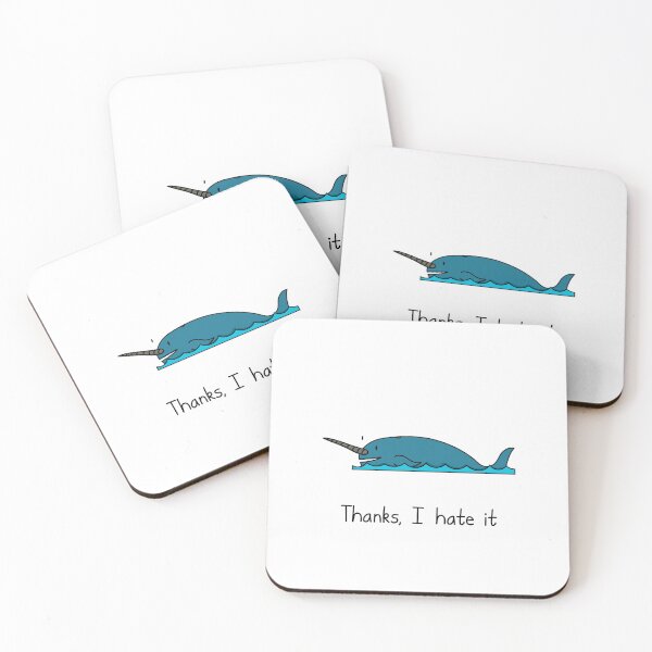 Item preview, Horny Narwhal - Thanks, I Hate It designed and sold by SeanDontGetFish.