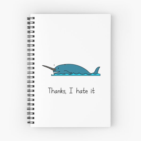 Item preview, Horny Narwhal - Thanks, I Hate It designed and sold by SeanDontGetFish.