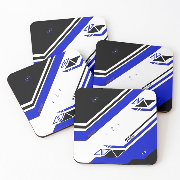 Item preview, Clean Asiimov Design - BLUE Elite CSGO designed and sold by SPAZE-Typo.