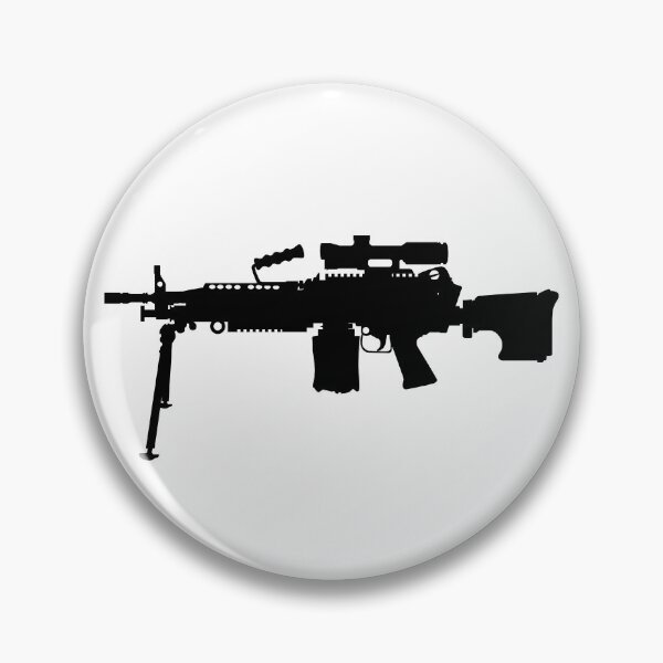 Item preview, M249 LMG light machine gun, SAW Squad Automatic Weapon USA United States Army, United States Armed Forces and United States Marine Corps fully automatic machine gun, Assault rifle  designed and sold by Marcin Adrian.