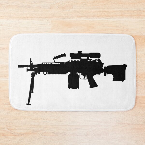 Item preview, M249 LMG light machine gun, SAW Squad Automatic Weapon USA United States Army, United States Armed Forces and United States Marine Corps fully automatic machine gun, Assault rifle  designed and sold by Marcin Adrian.