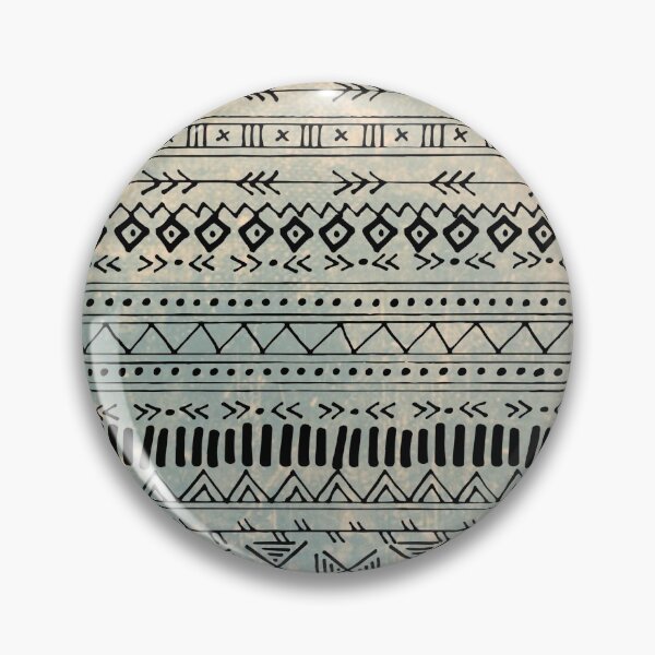 Item preview, Faded Denim Aztec Pattern  designed and sold by Designs By YL.